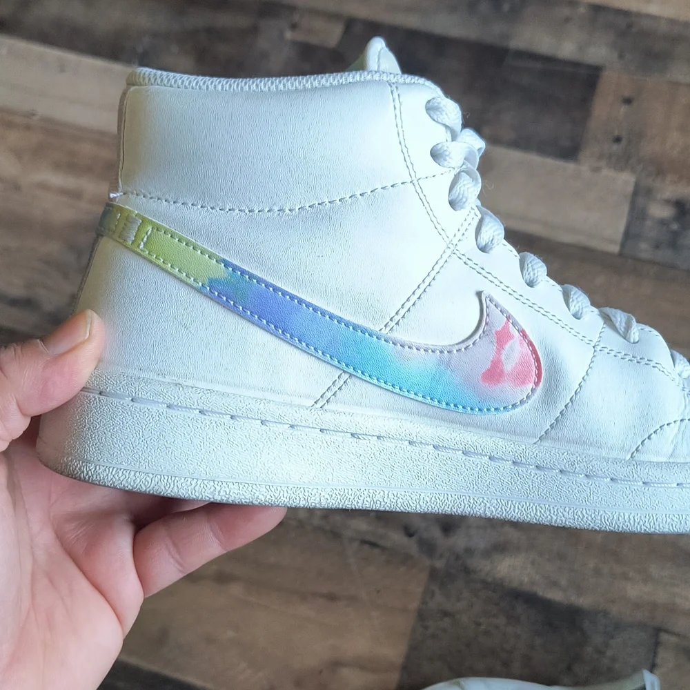 Nike Court Royale 2 Mid High Top Sneakers Sz 7 Women - Picture 13 of 17